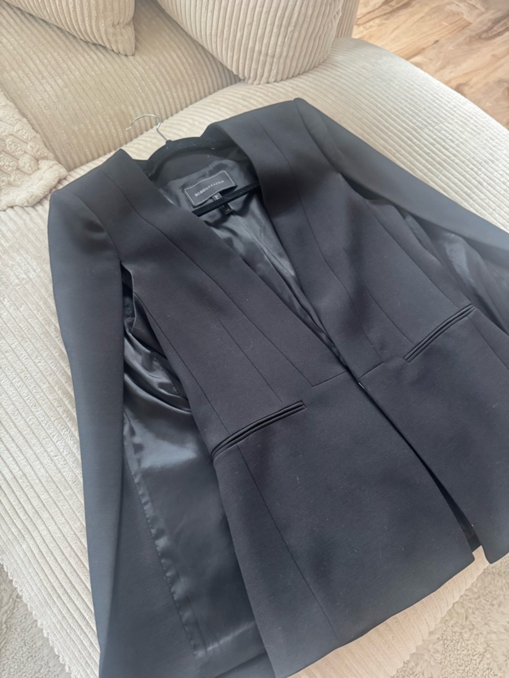BCBGMaxAzria Black Tailored Blazer